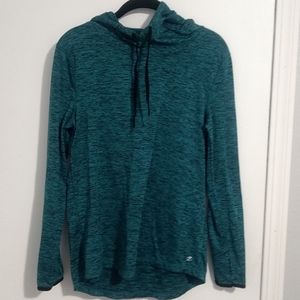 Women's athletic hooded top